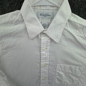 VTG Brooks Brothers Cotton Long Sleeve Button Up Shirt Men 16 34 USA Cotton 90s